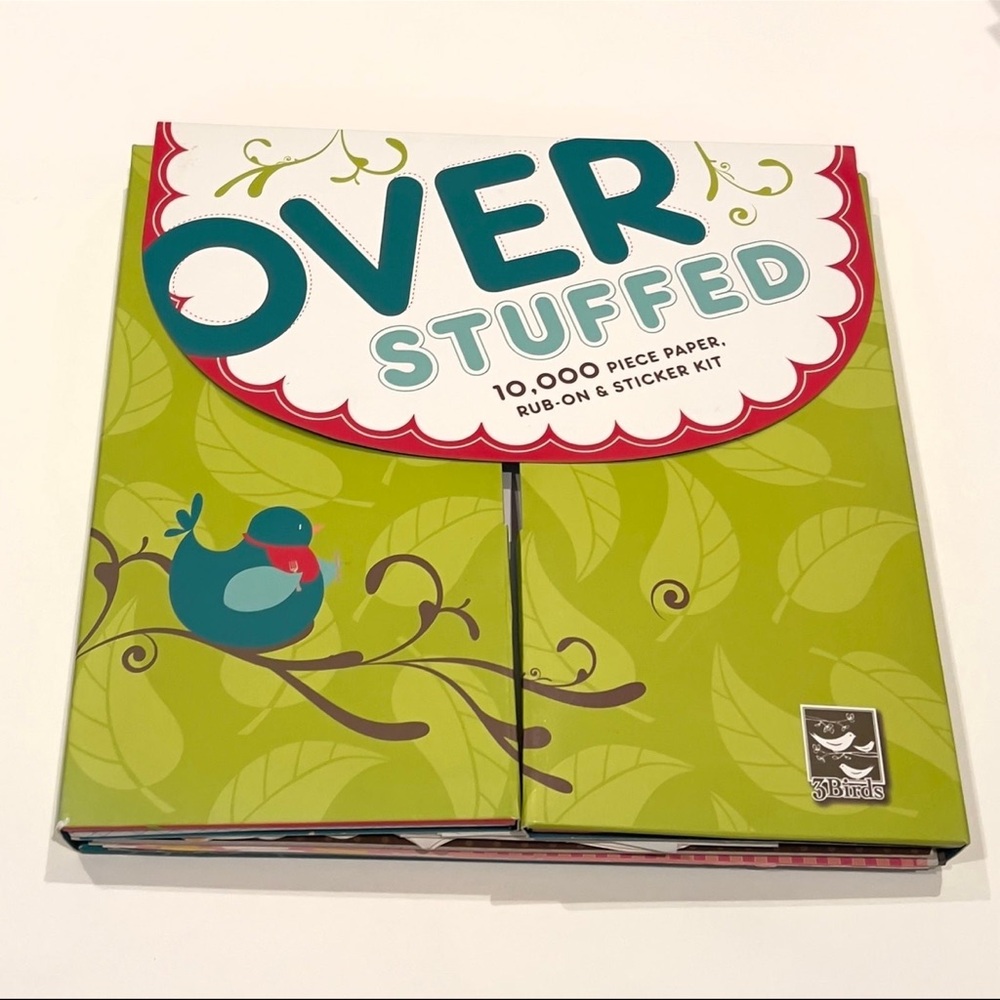 Overstuffed 10,000 Piece Paper, Rub-On & Sticker Kit
